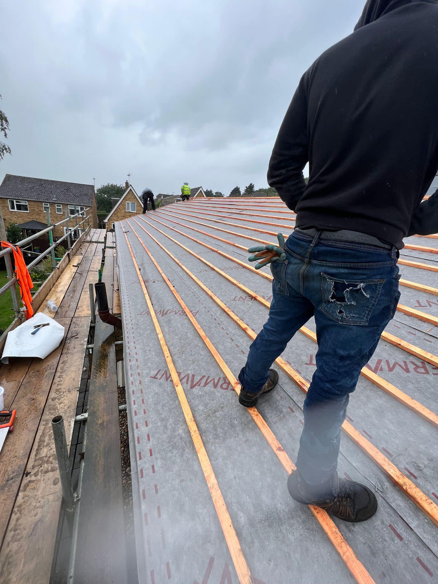 Zinc roofing in Shoreditch