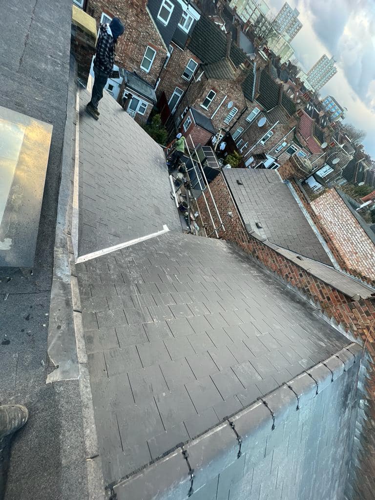 Flat roof coating in Brixton