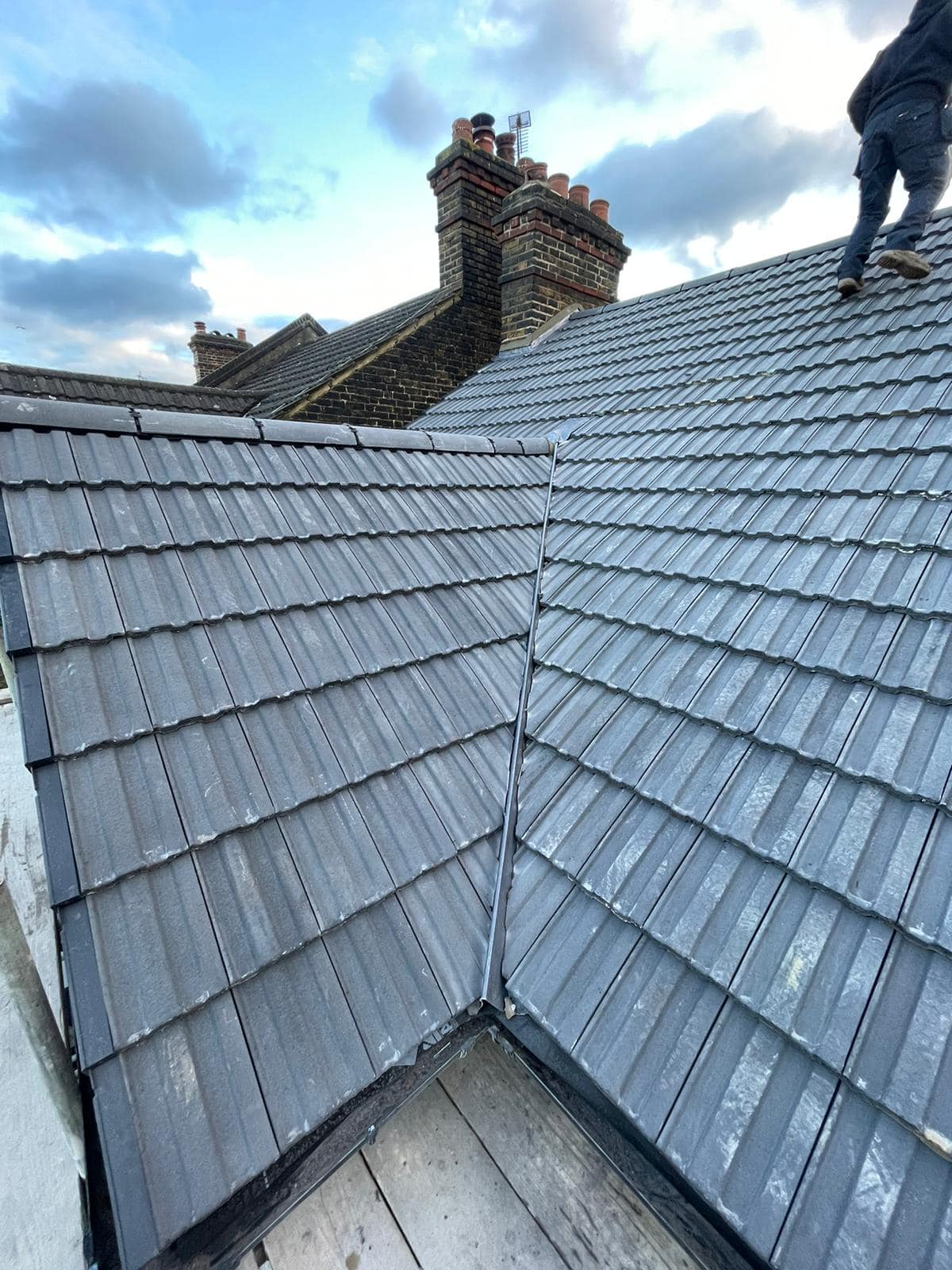 Zinc roofing in Shoreditch