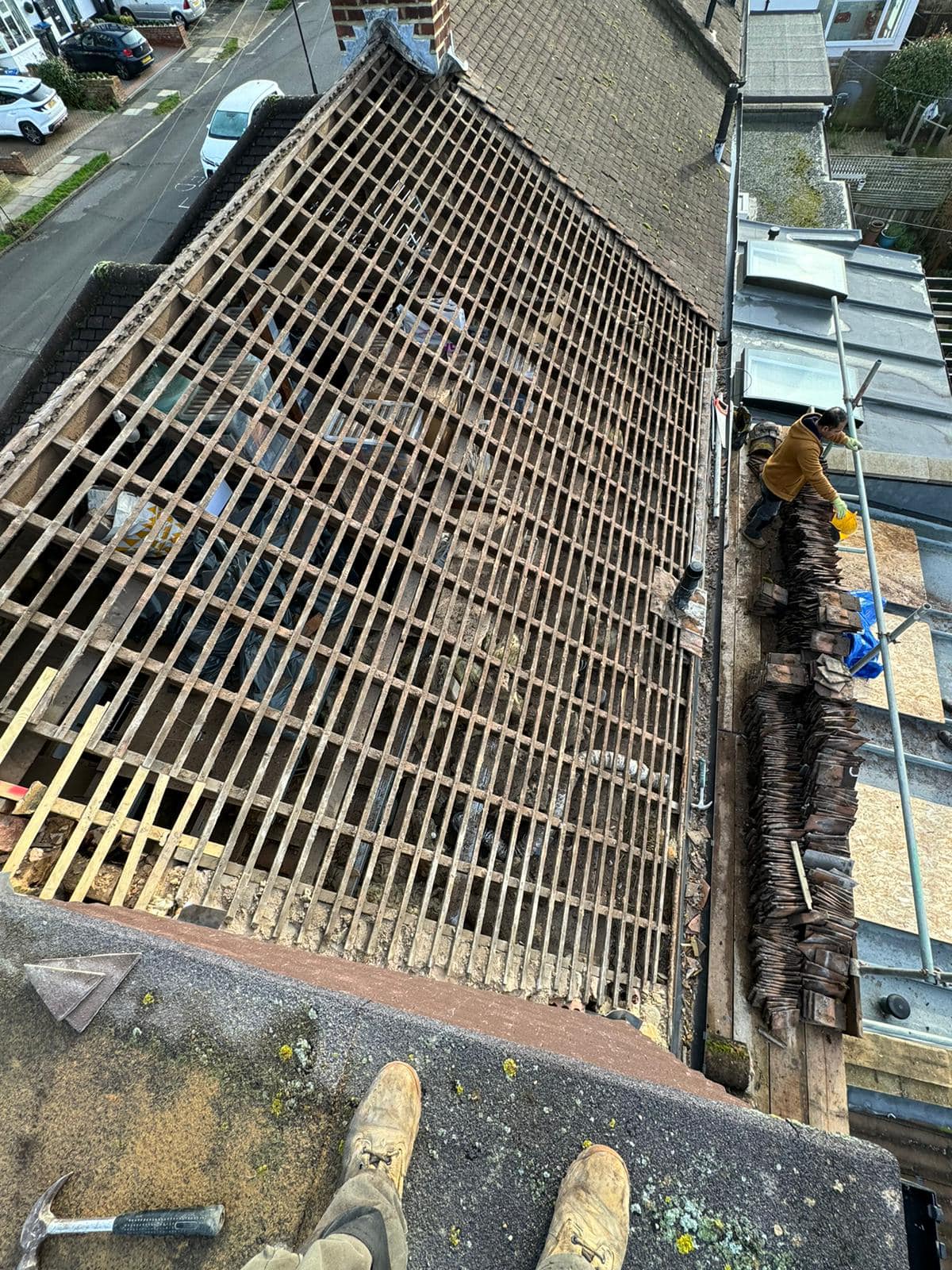 Roof survey in Kensington