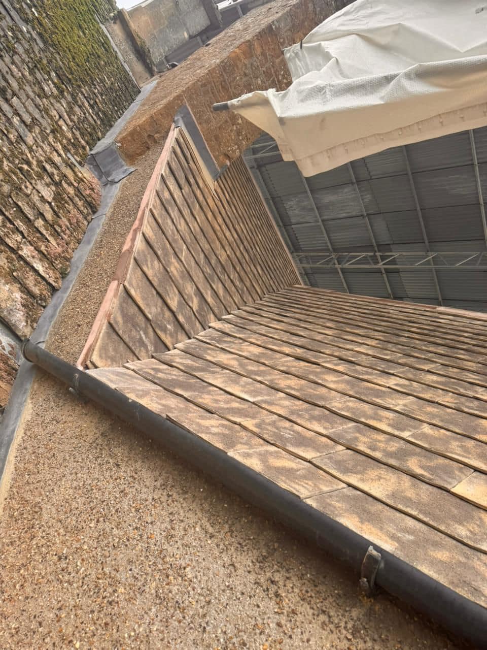 Storm damage repair in Battersea