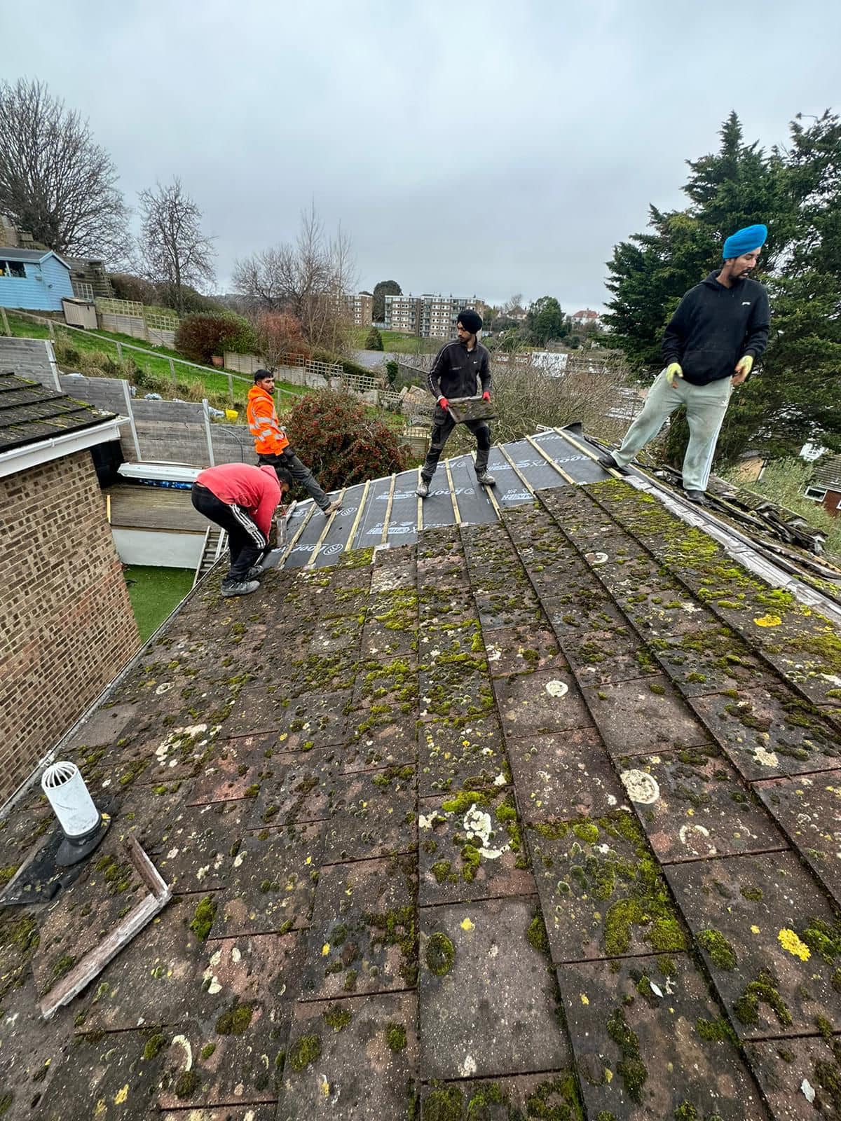 Velux window installation in Hampstead