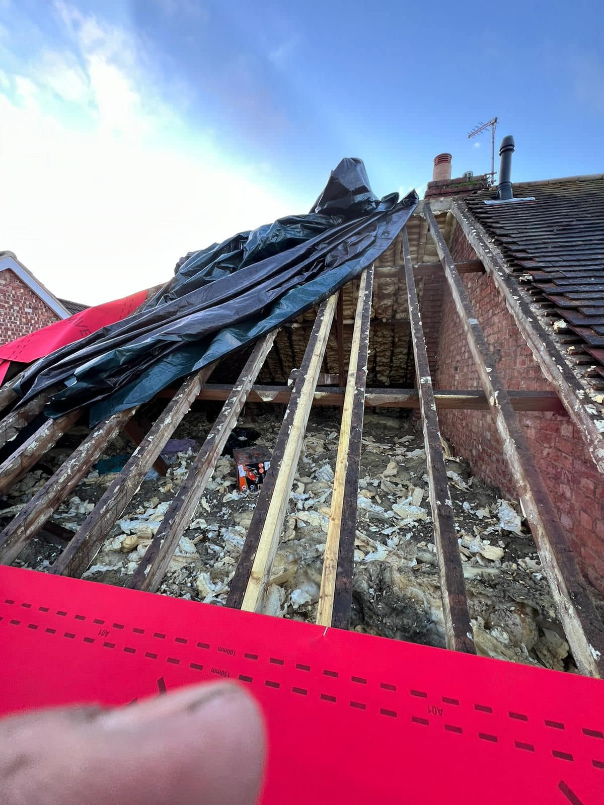 Flat roof replacement in Croydon