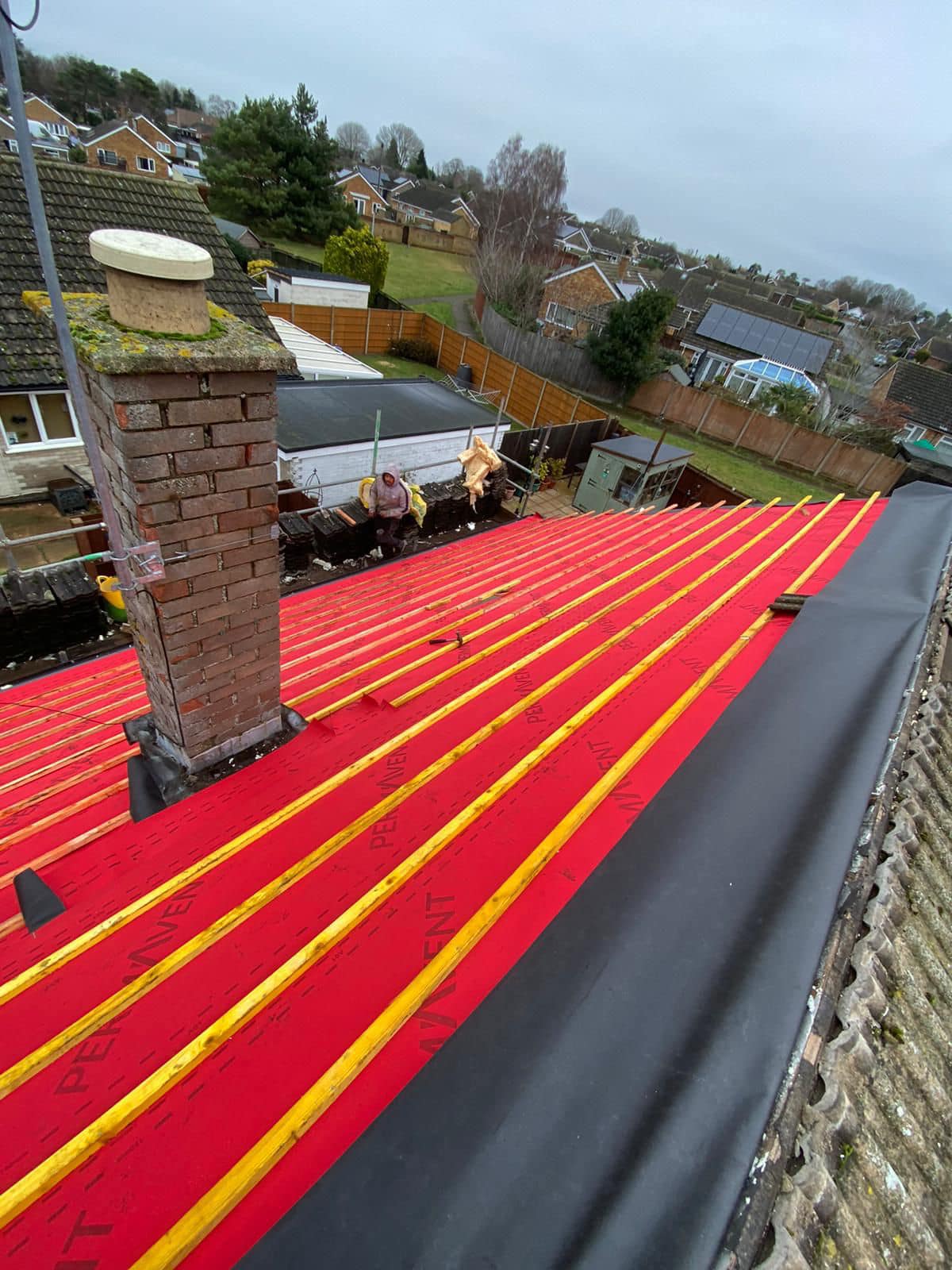 Moss removal in Wimbledon