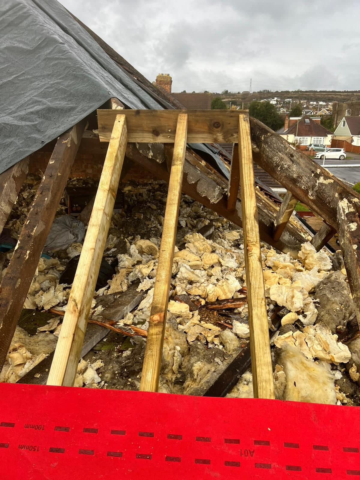 GRP fibreglass roof in Peckham