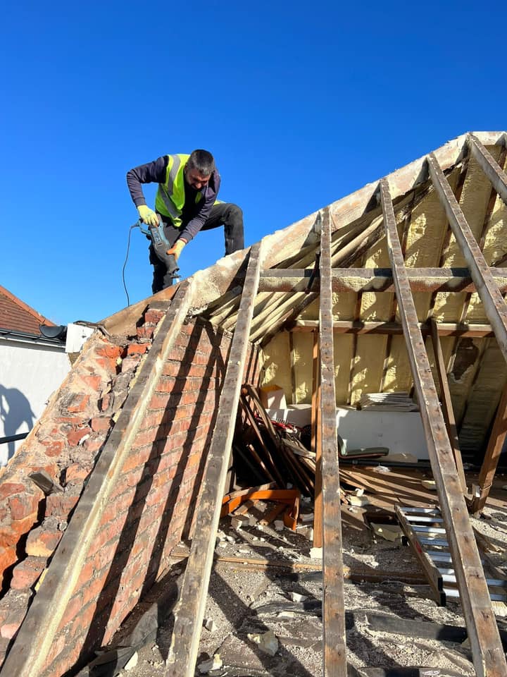 Flat roof replacement in Croydon