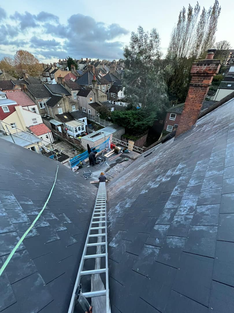 Roof survey in Kensington