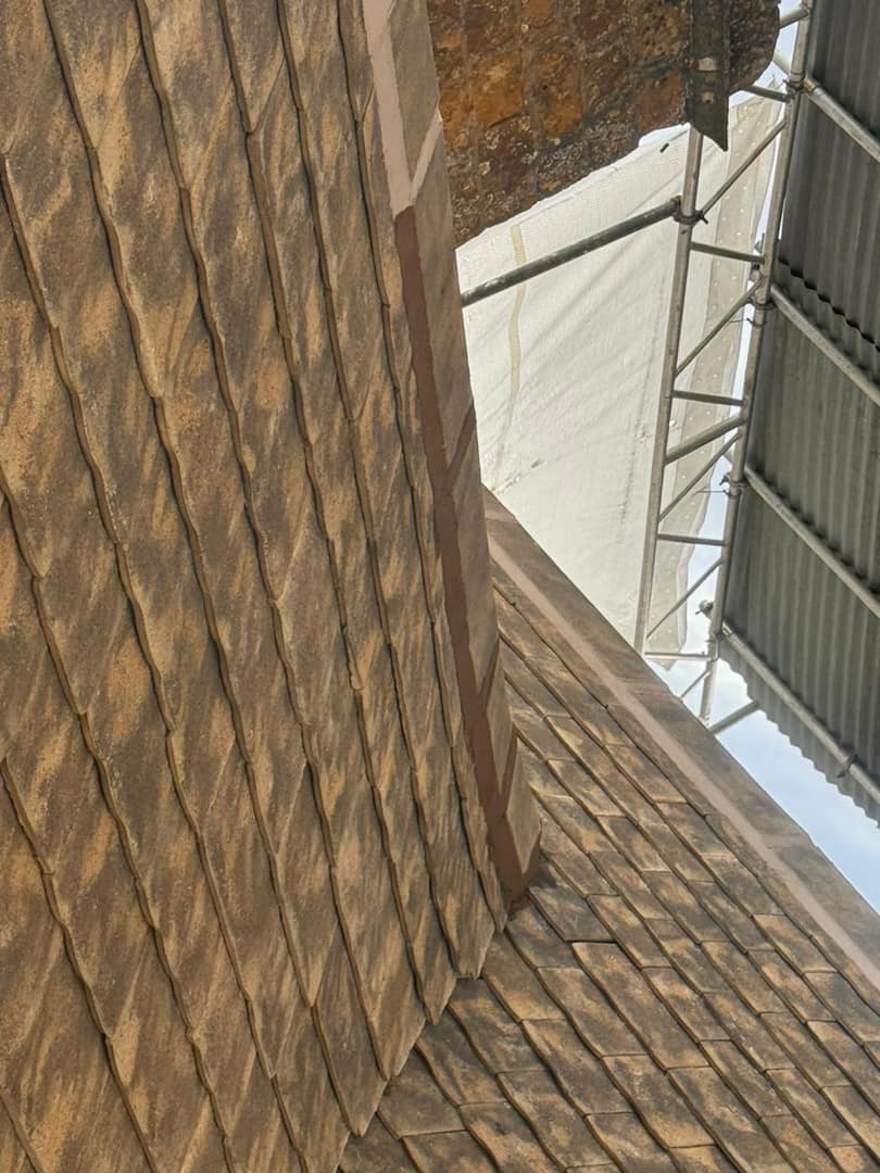 Slate roof restoration in Greenwich