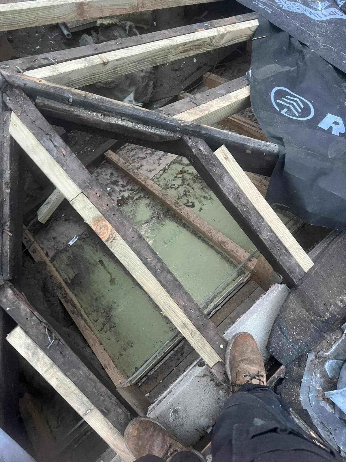 Slate roof restoration in Greenwich