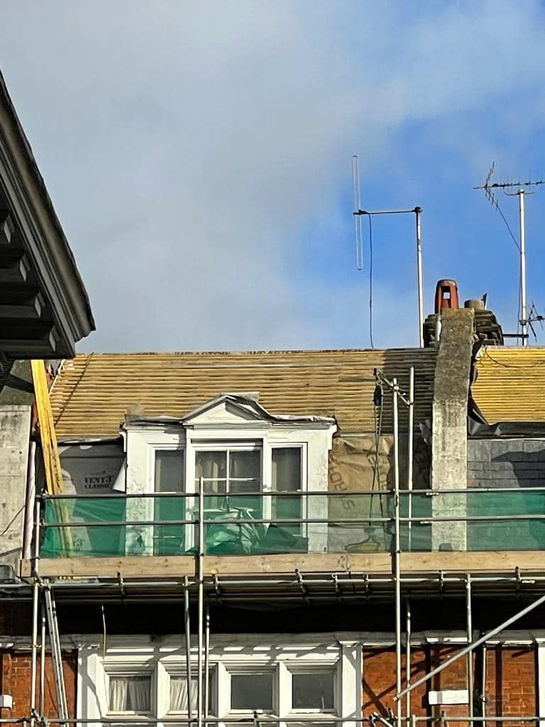 Roof repair completed in Bermondsey, South London