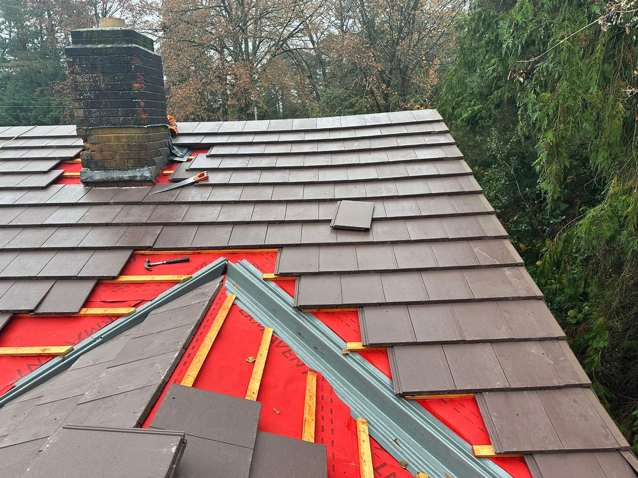 Velux window installation in Hampstead