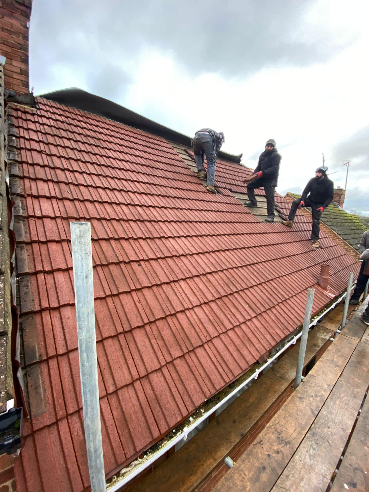 Slate roof restoration in Greenwich