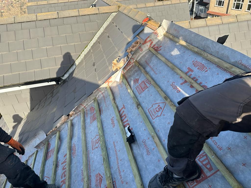 Roof waterproofing in Clapham