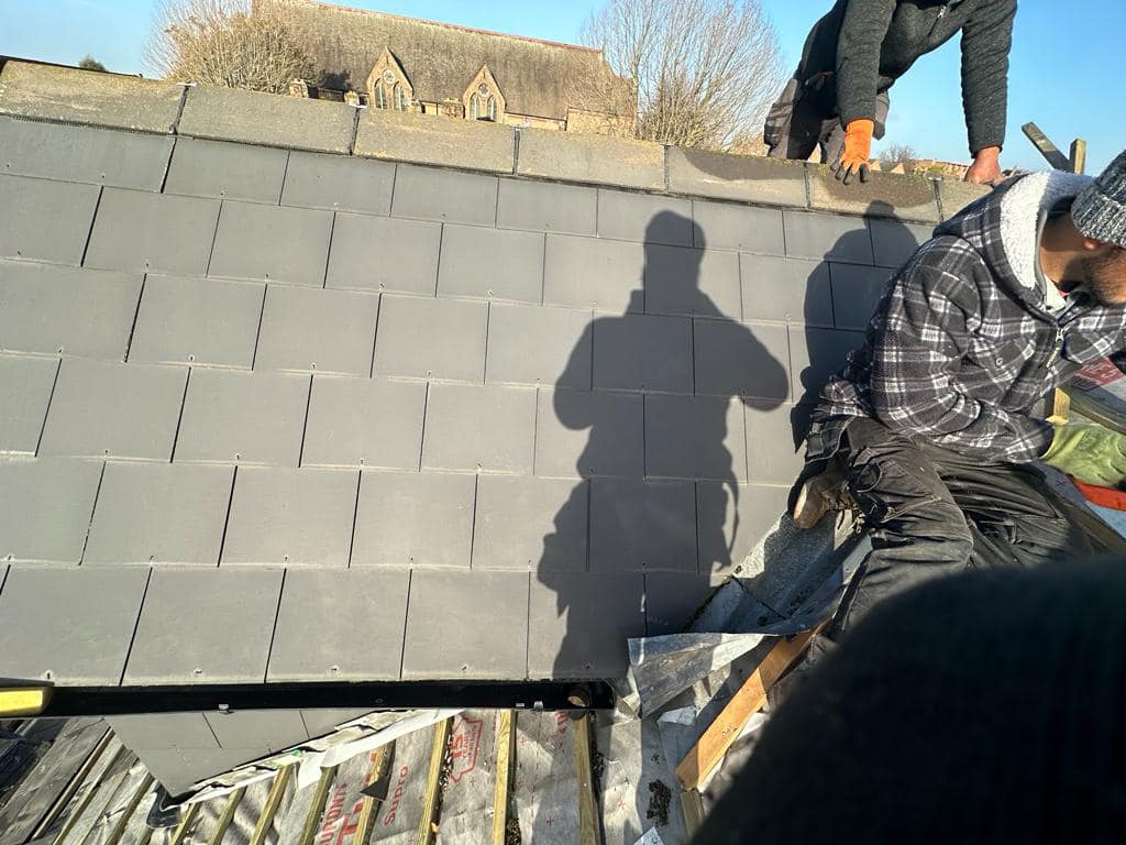 Storm damage repair in Battersea