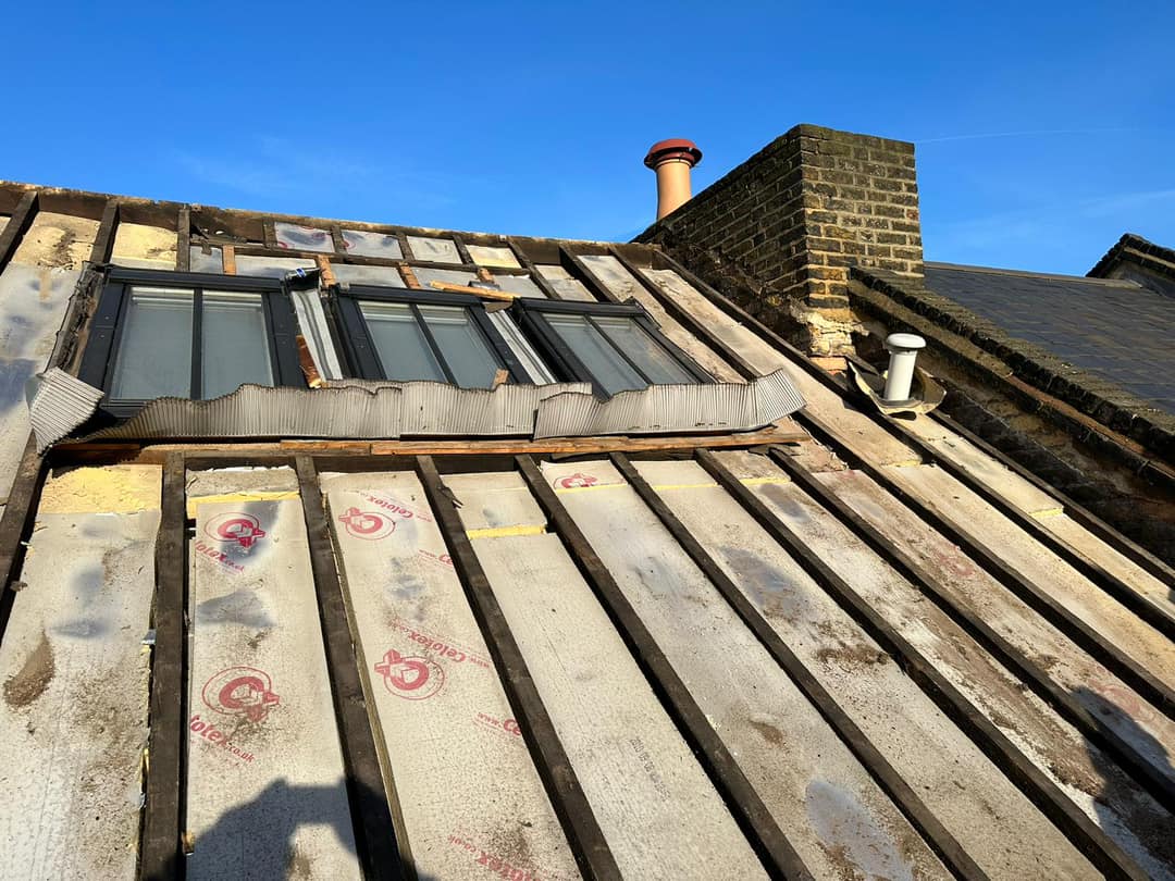 Zinc roofing in Shoreditch