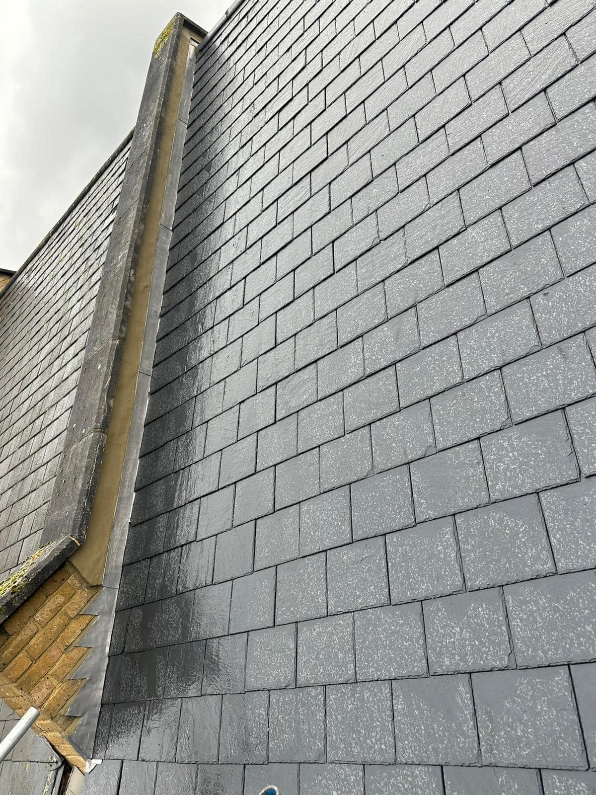 Slate roof restoration in Greenwich