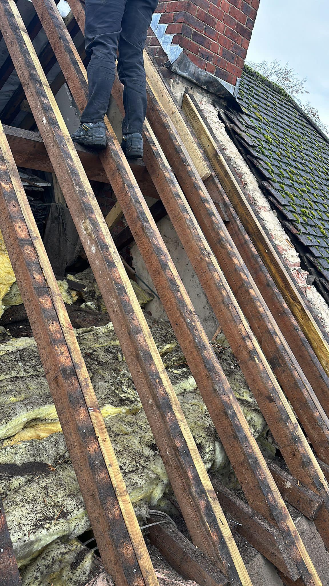 Lead flashing in Westminster