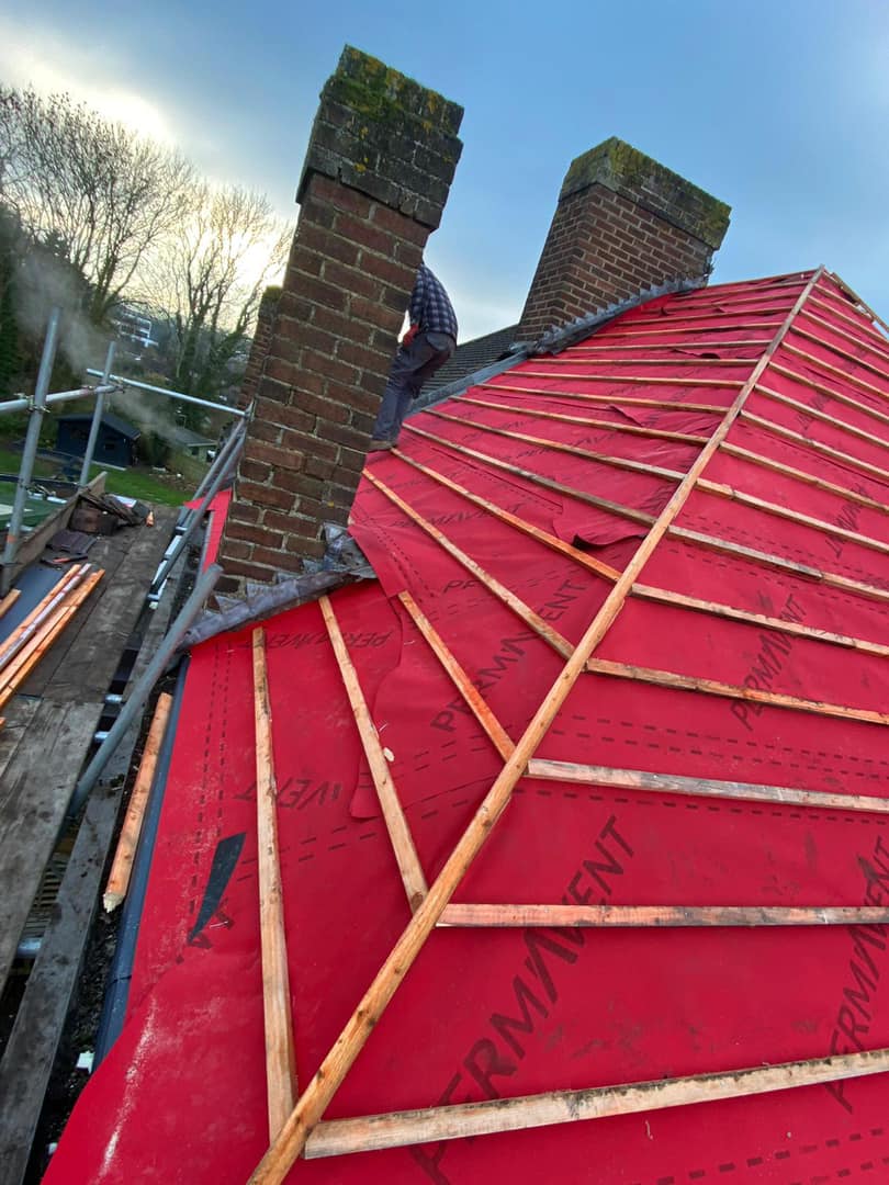 Flat roof replacement in Croydon