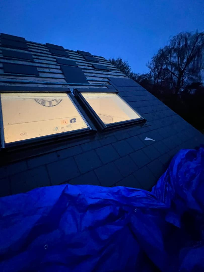 Commercial roof restoration in Canary Wharf