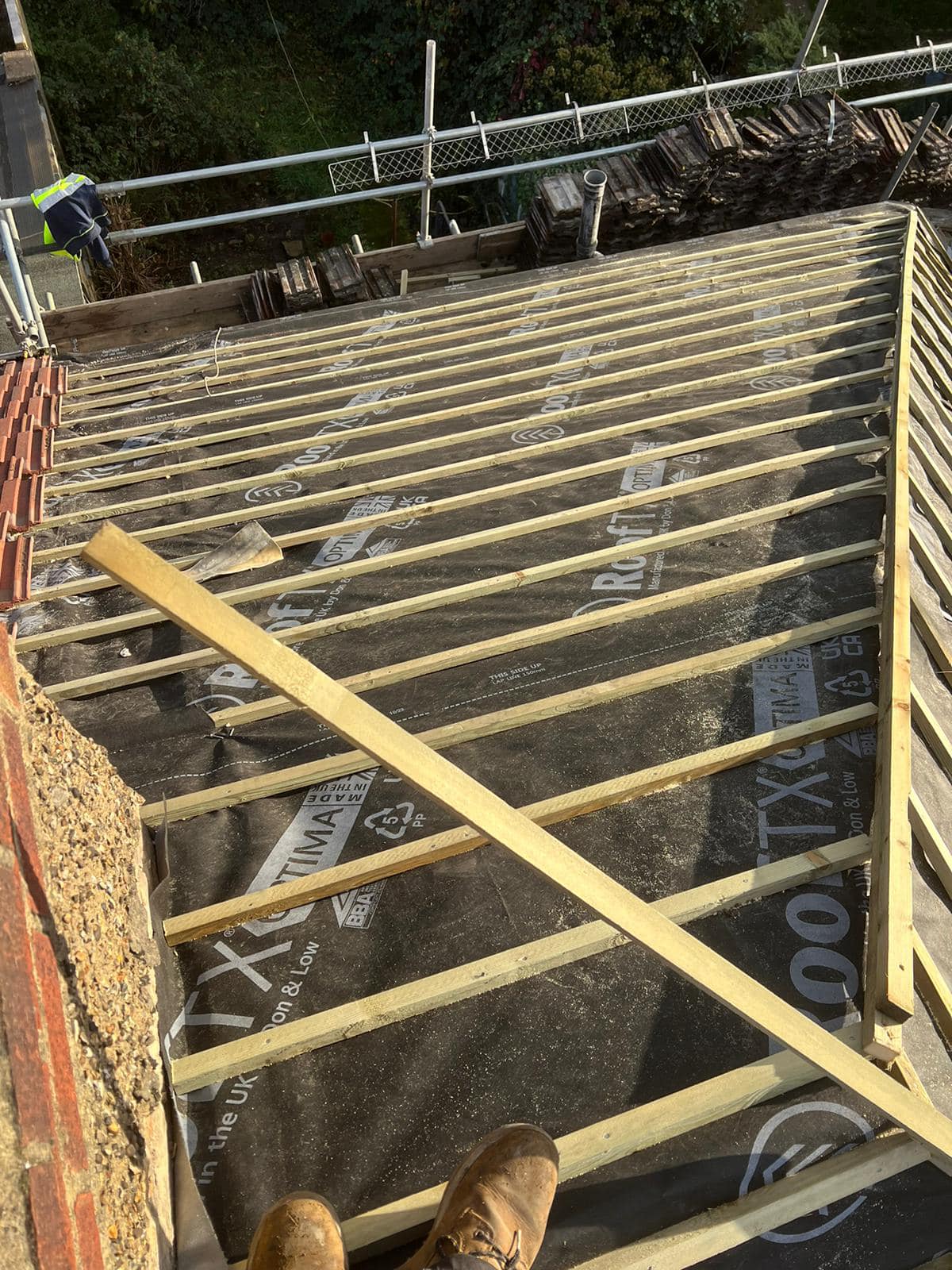 Roof repair completed in Bermondsey, South London