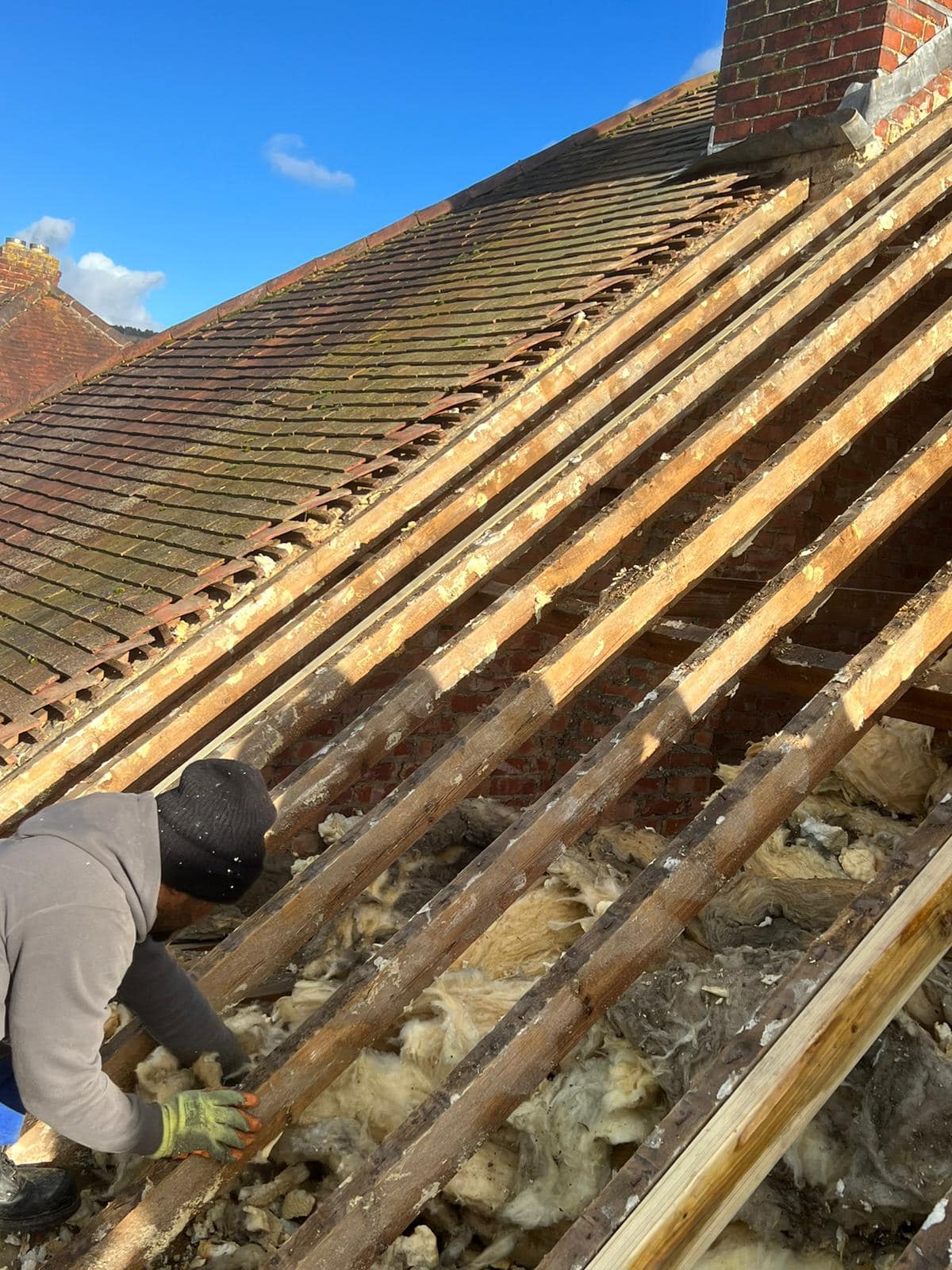 Roof insulation in Richmond
