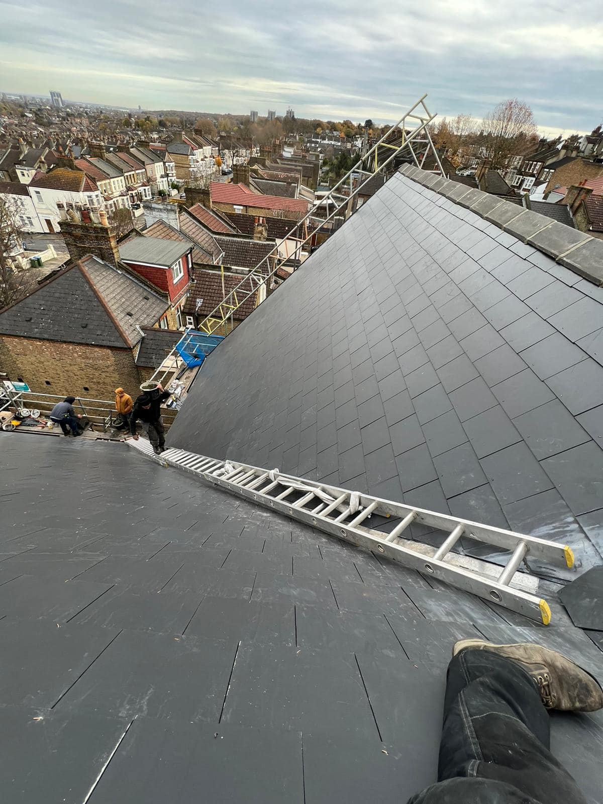 Flat roof replacement in Croydon