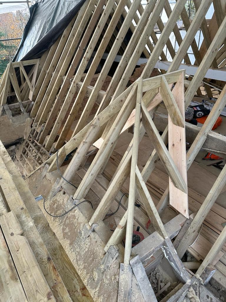 GRP fibreglass roof in Peckham