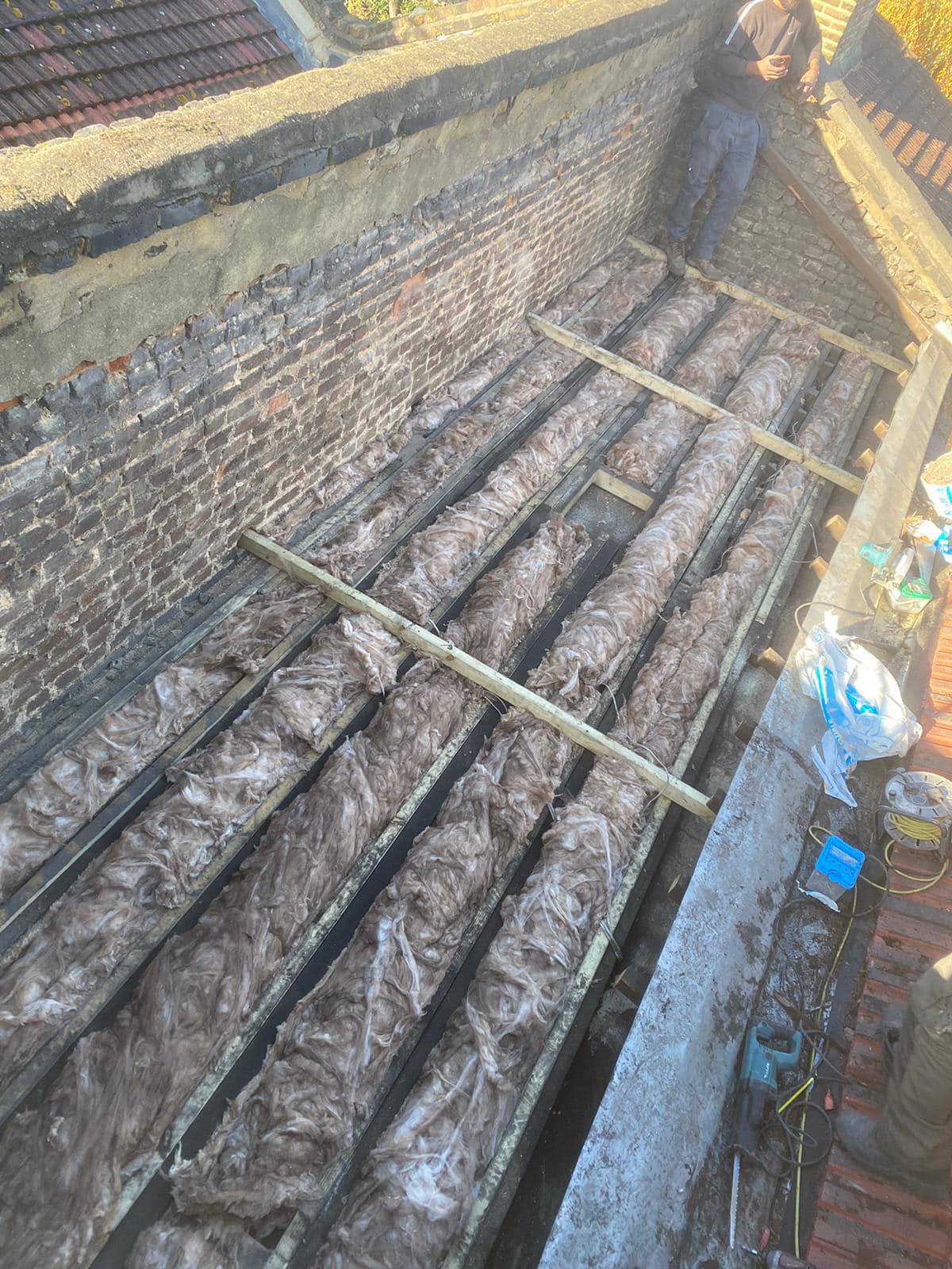Slate roof restoration in Greenwich