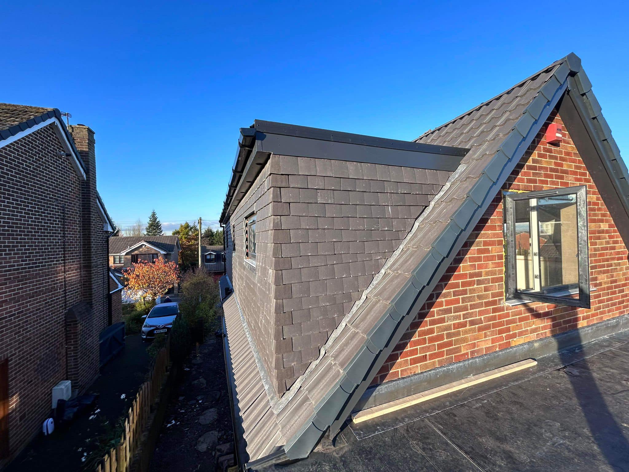 Zinc roofing in Shoreditch