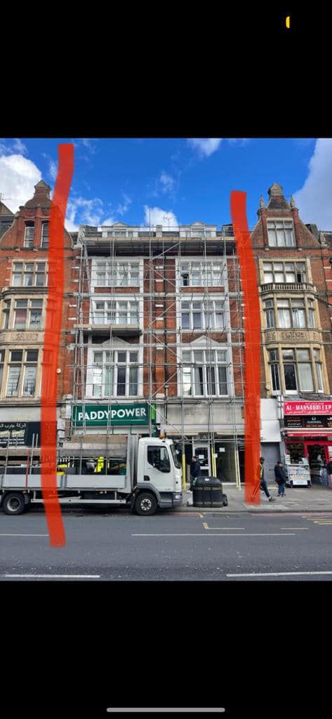 Professional roofers working on a property in London - KS Roof Master