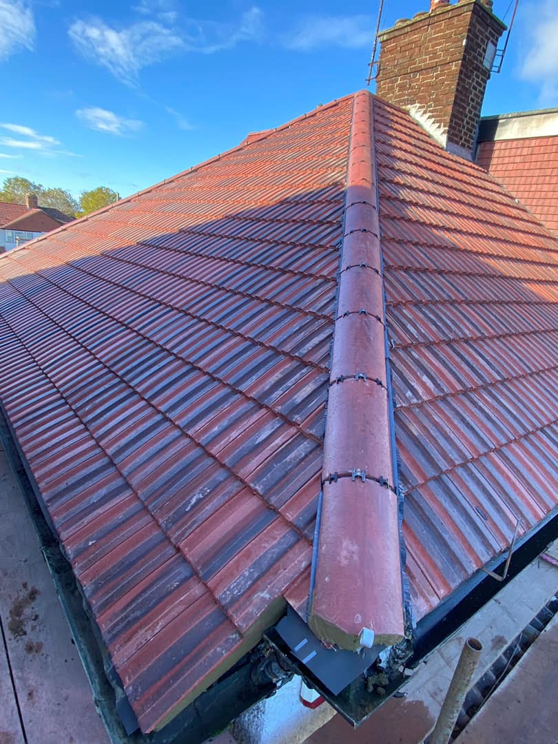 GRP fibreglass roof in Peckham