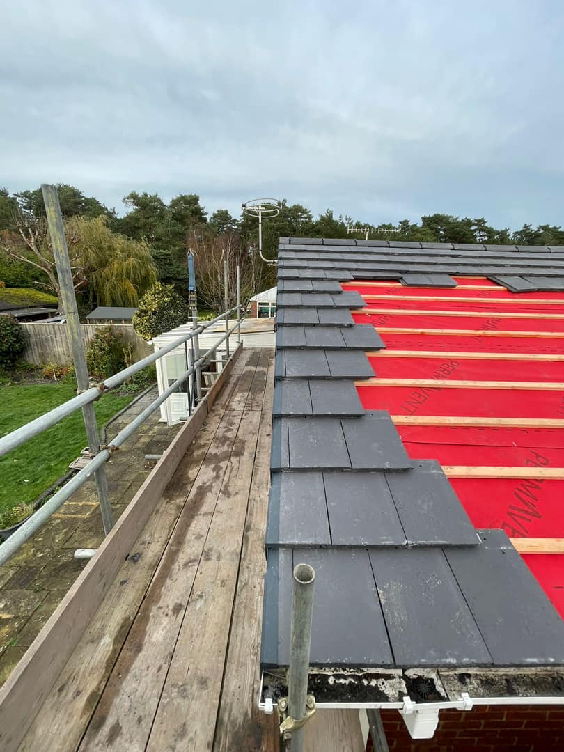 Roof survey in Kensington