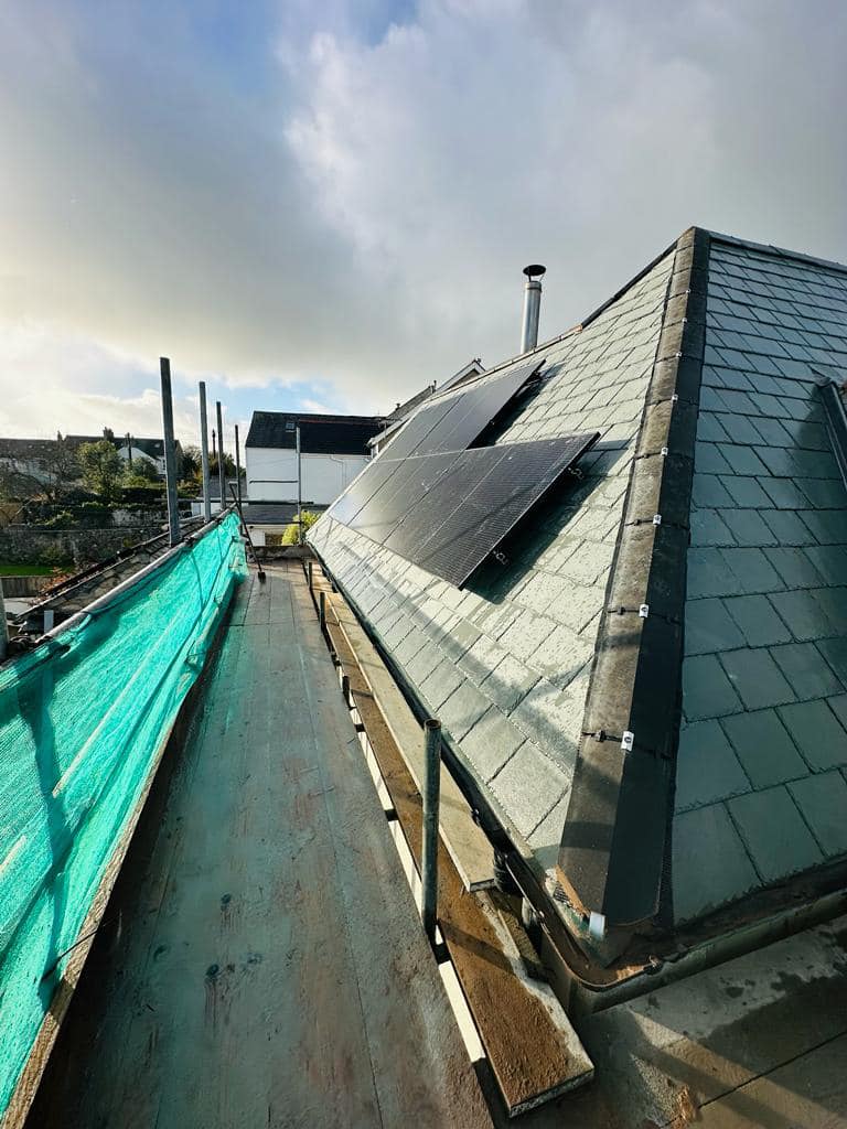 Lead flashing in Westminster