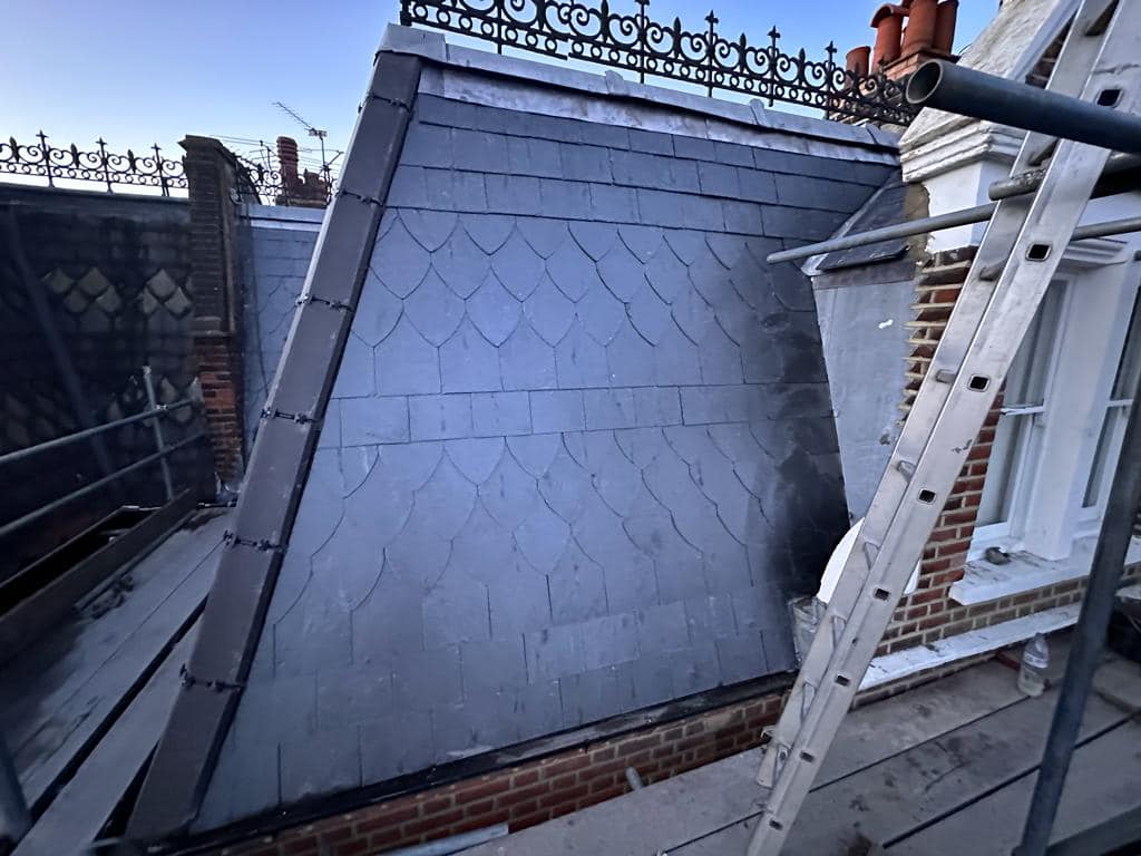 Lead flashing in Westminster