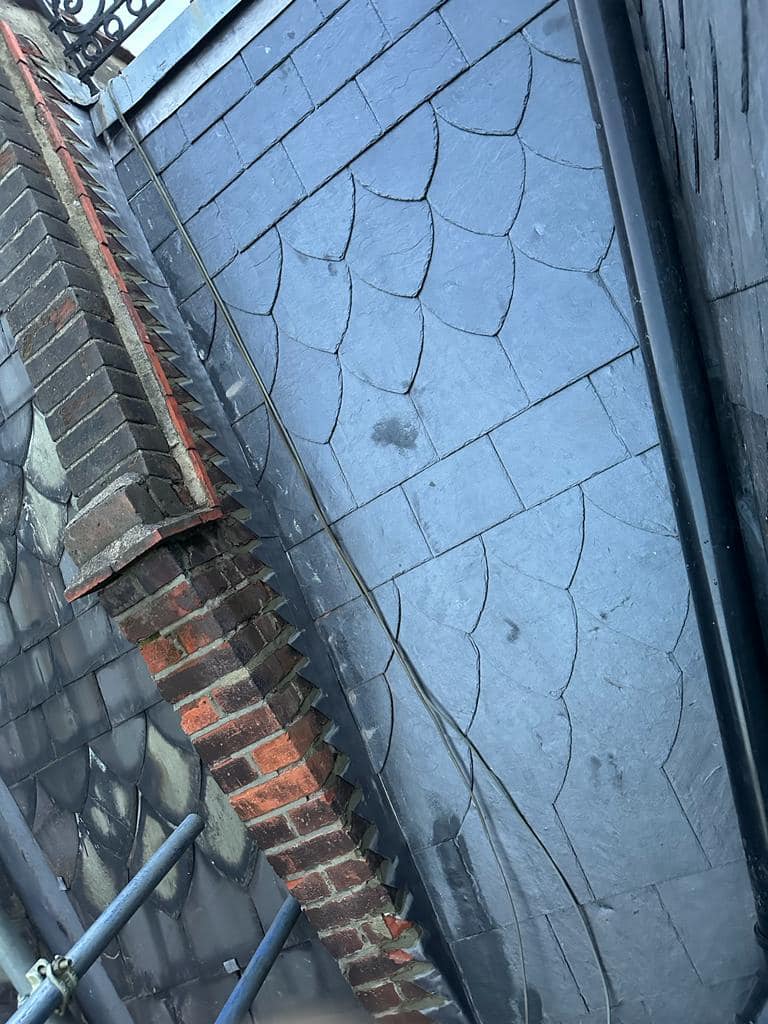 Storm damage repair in Battersea