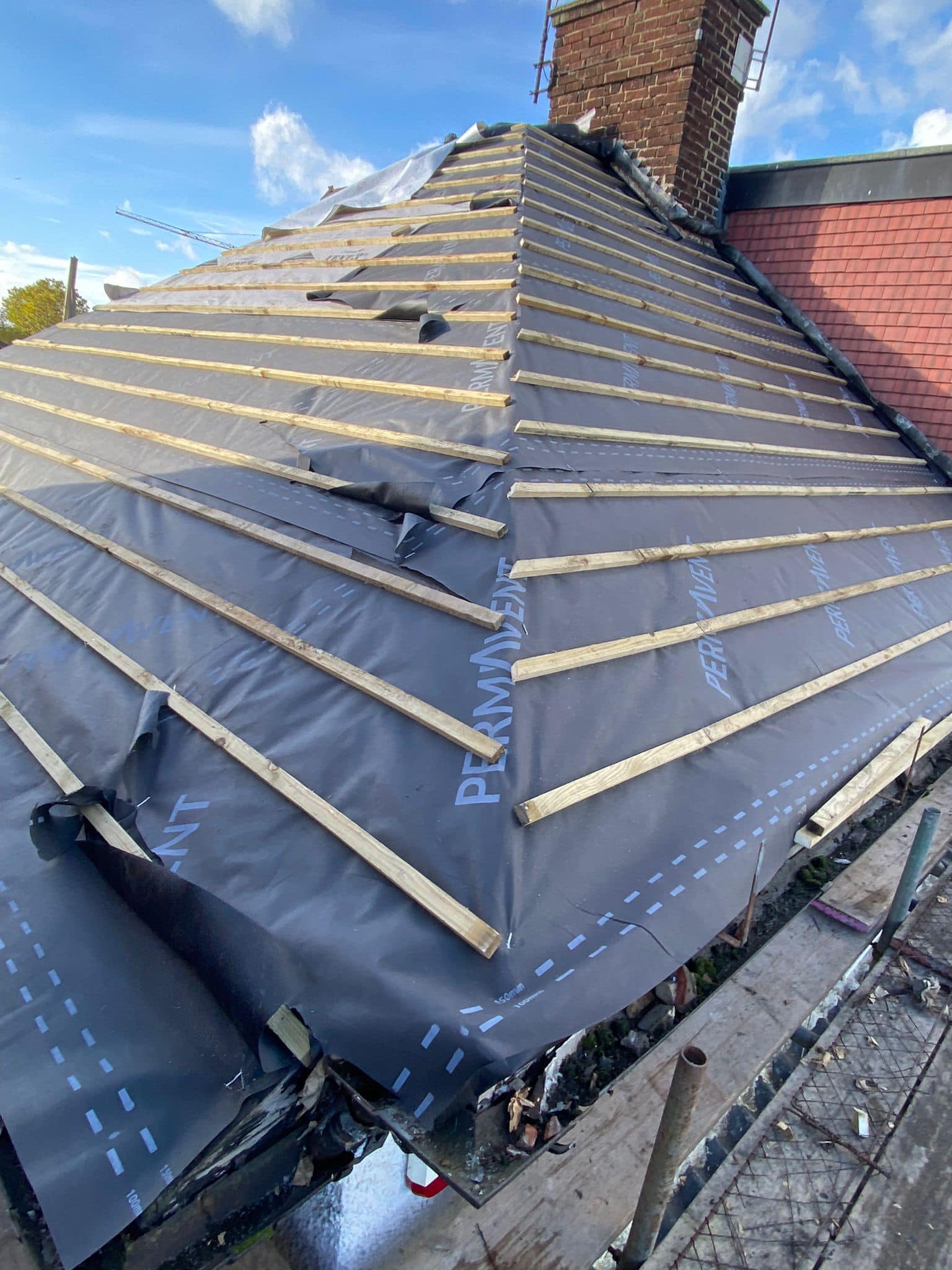 Roof survey in Kensington