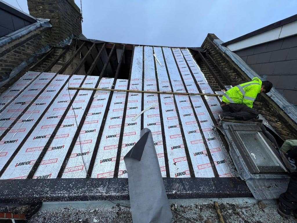 Roof waterproofing in Clapham