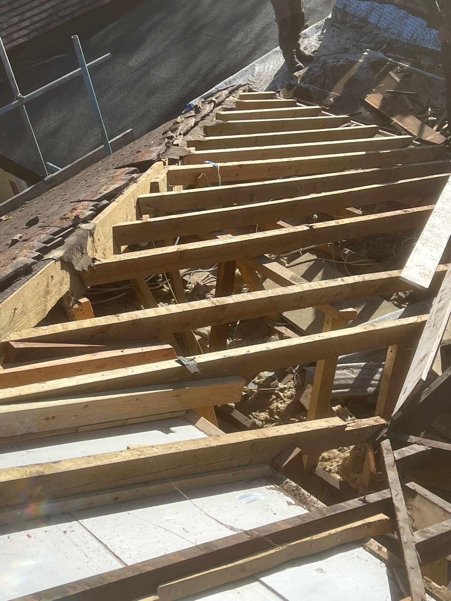 Flat roof replacement in Croydon
