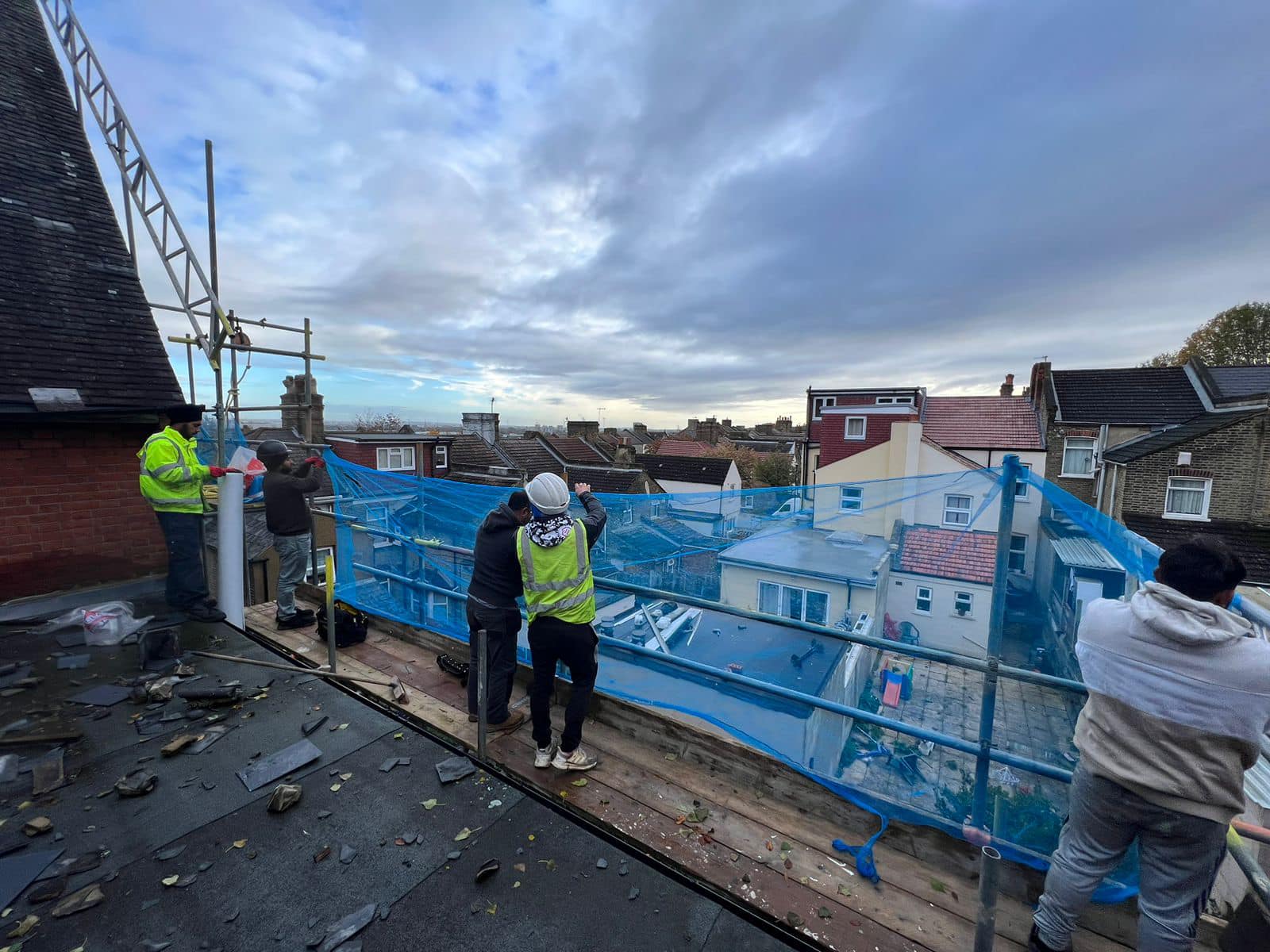 Roof repair completed in Bermondsey, South London