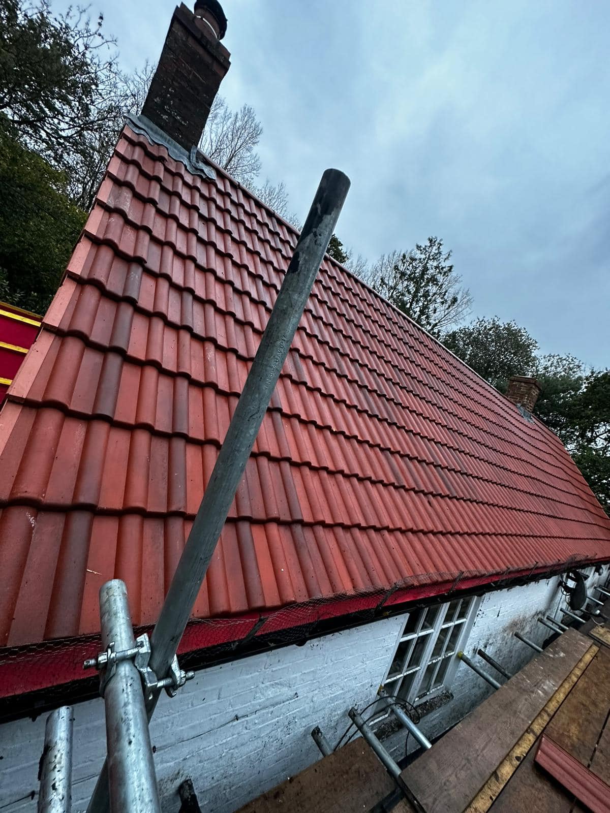 Storm damage repair in Battersea