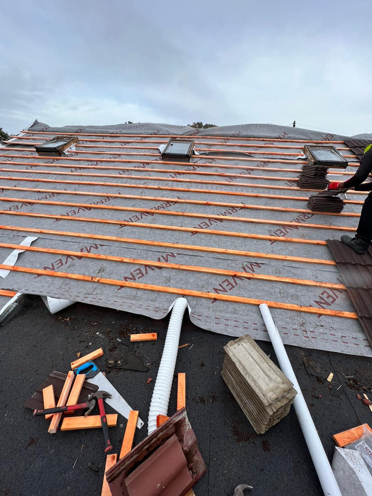 Roof survey in Kensington