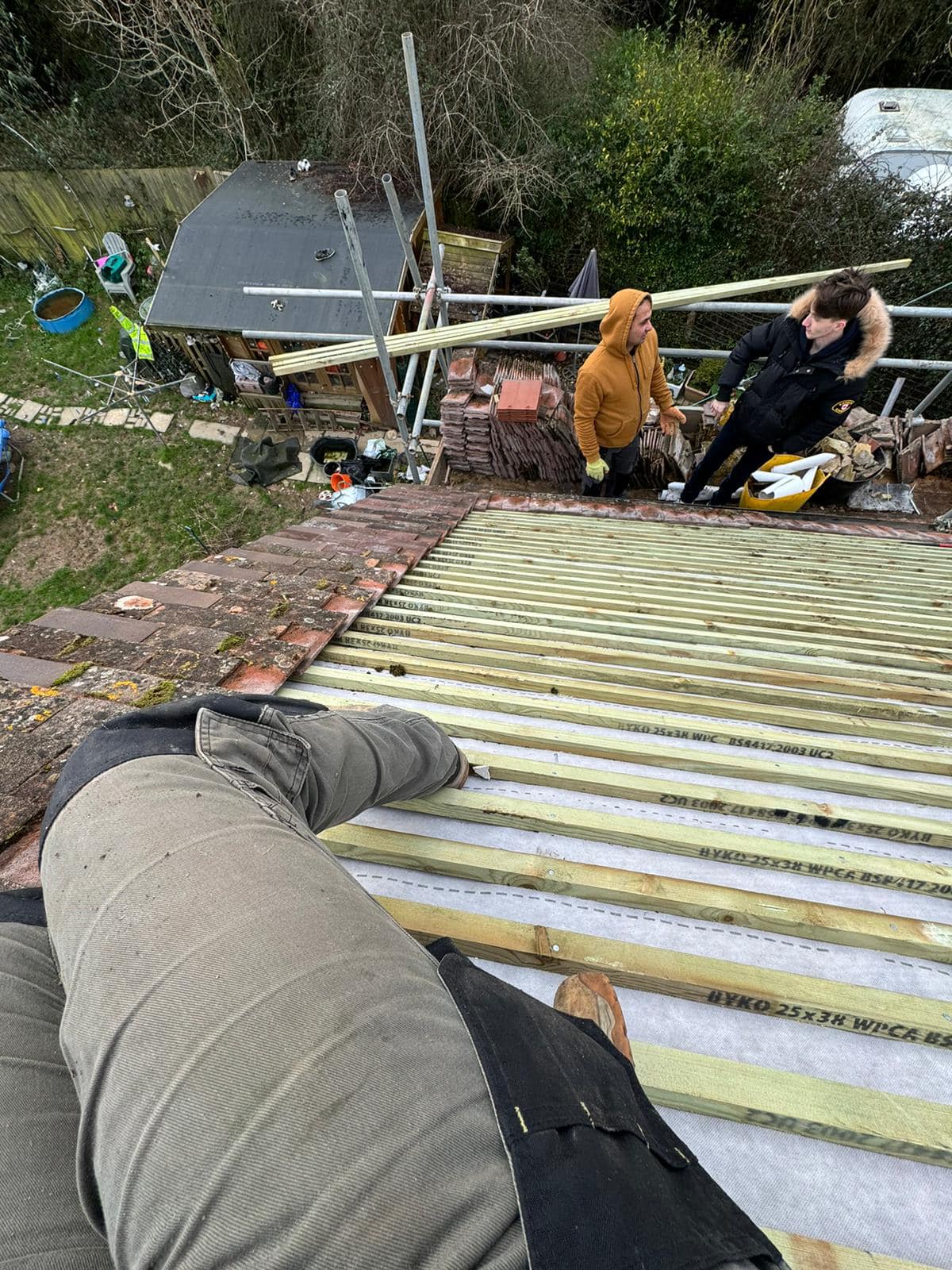 Gutter installation in Chelsea