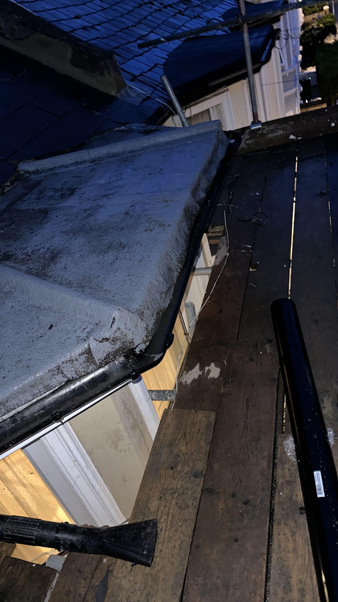 Storm damage repair in Battersea