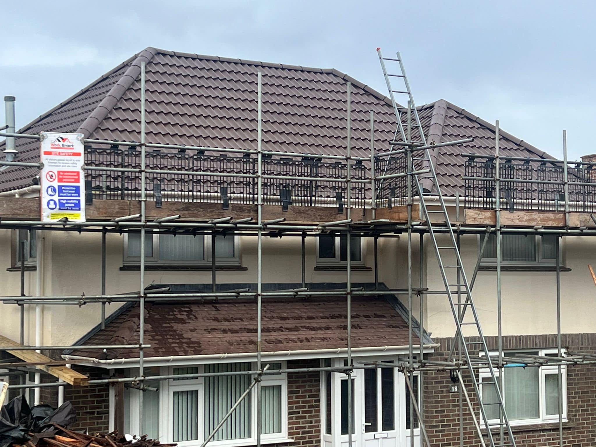 Roof repair completed in Bermondsey, South London