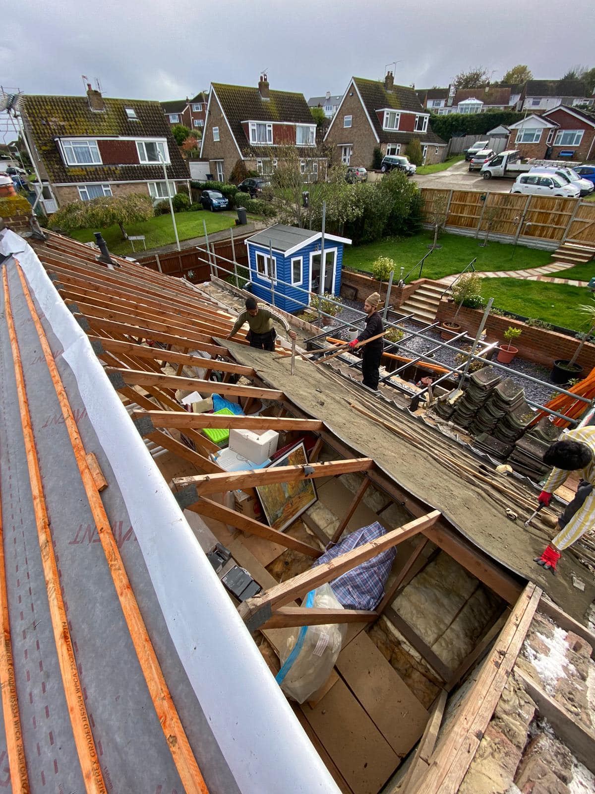 Chimney repointing in Islington