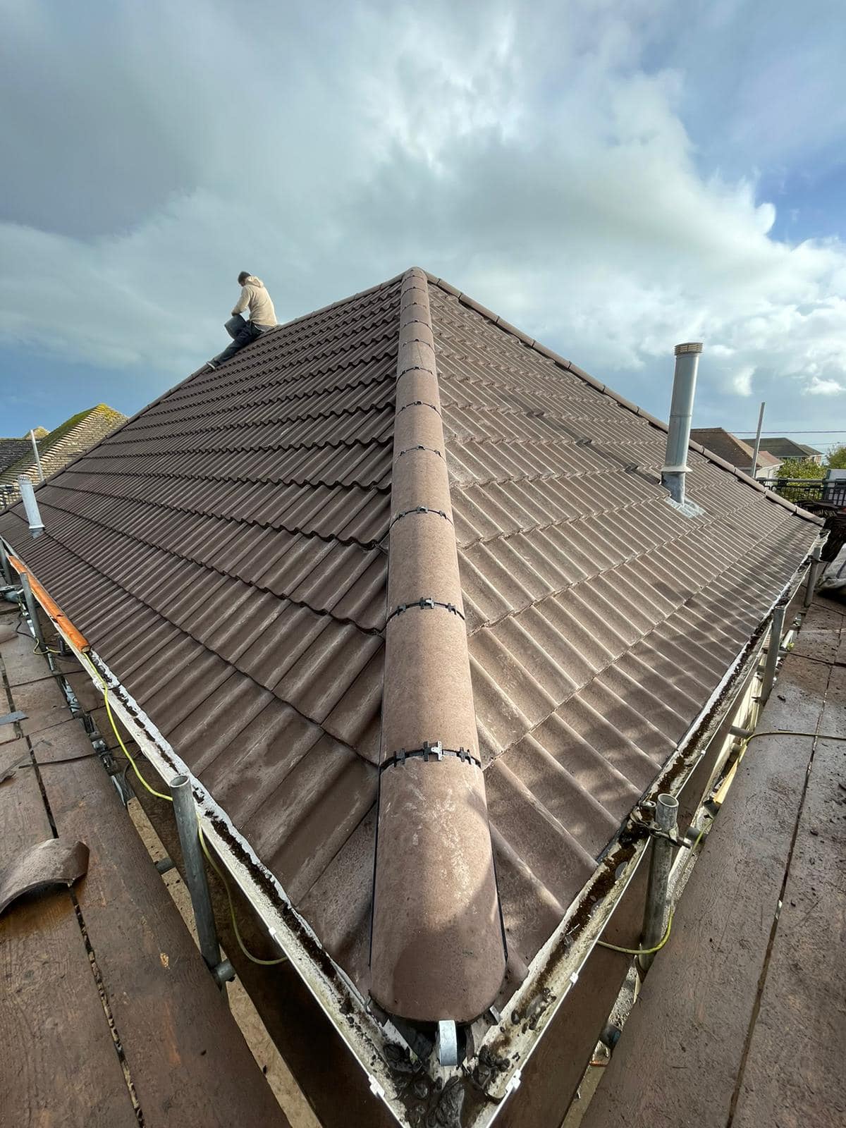 Flat roof coating in Brixton