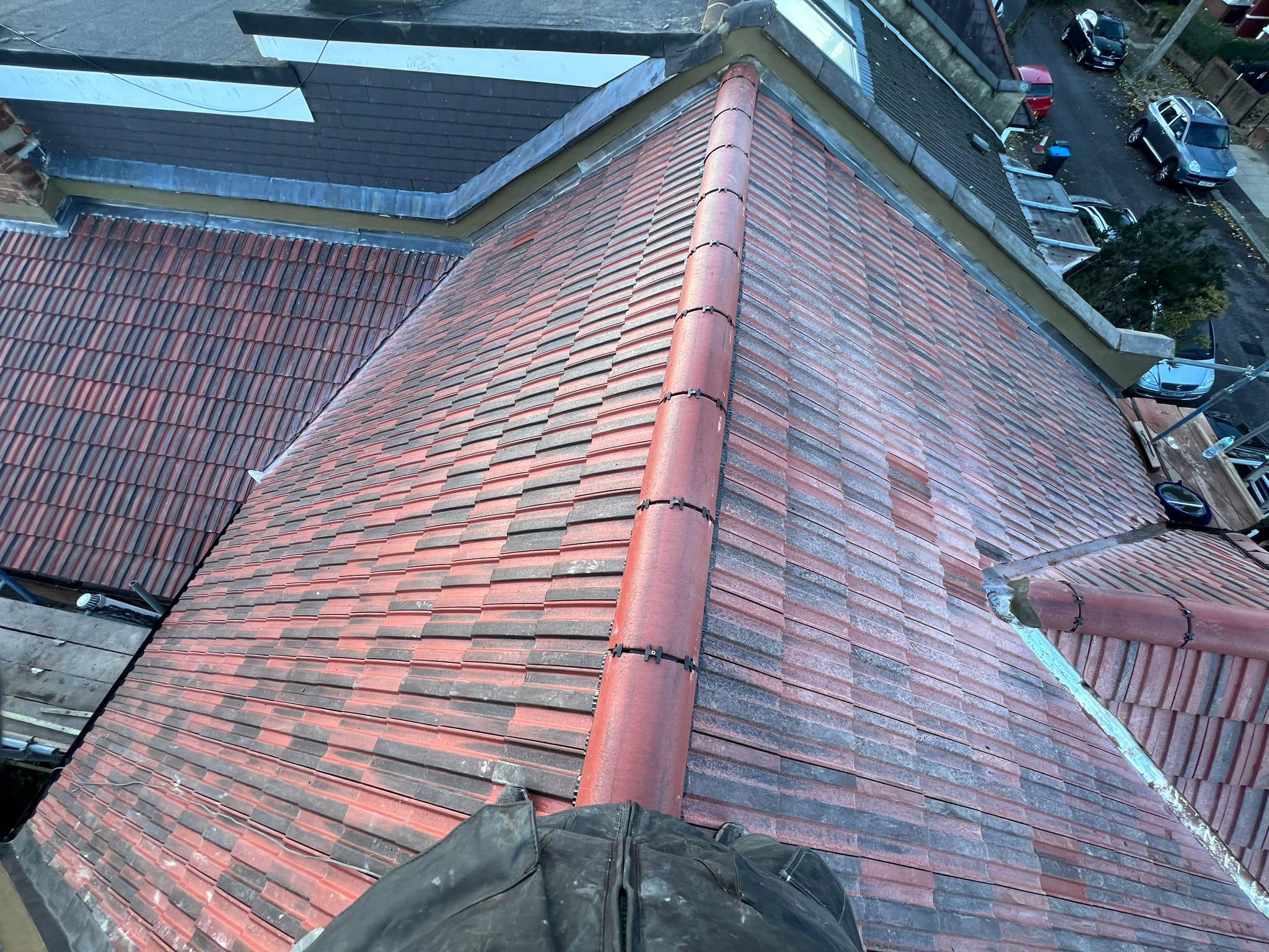 Lead flashing in Westminster