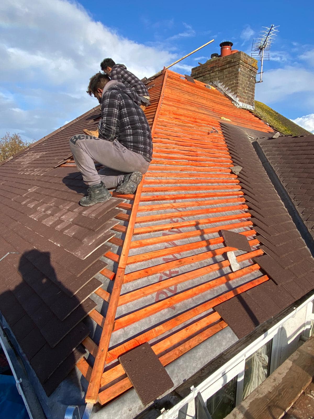 Chimney repointing in Islington