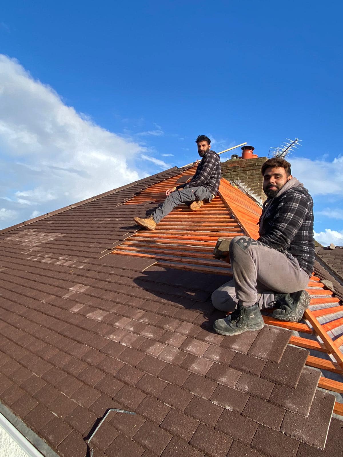 Velux window installation in Hampstead