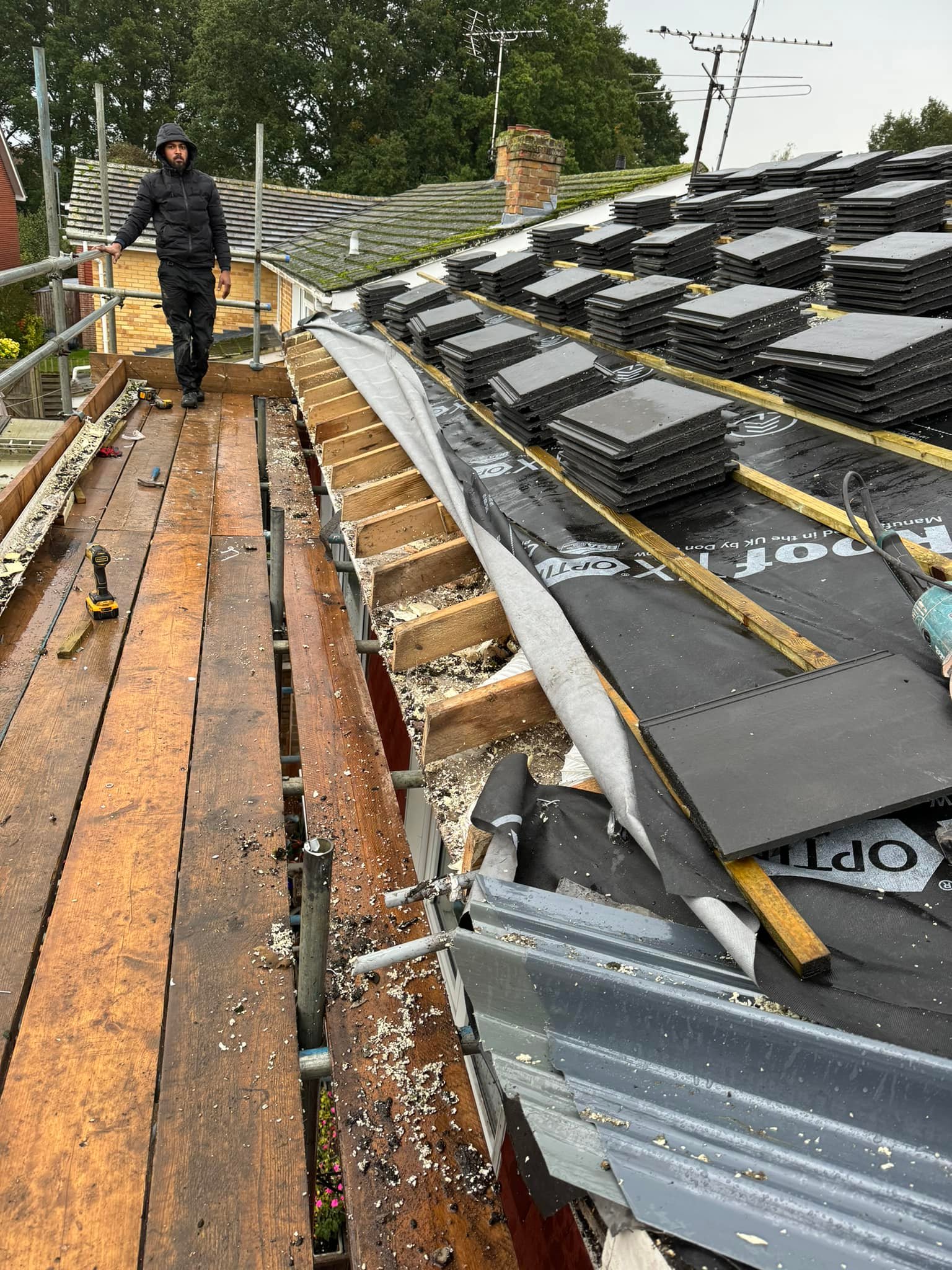 Gutter installation in Chelsea